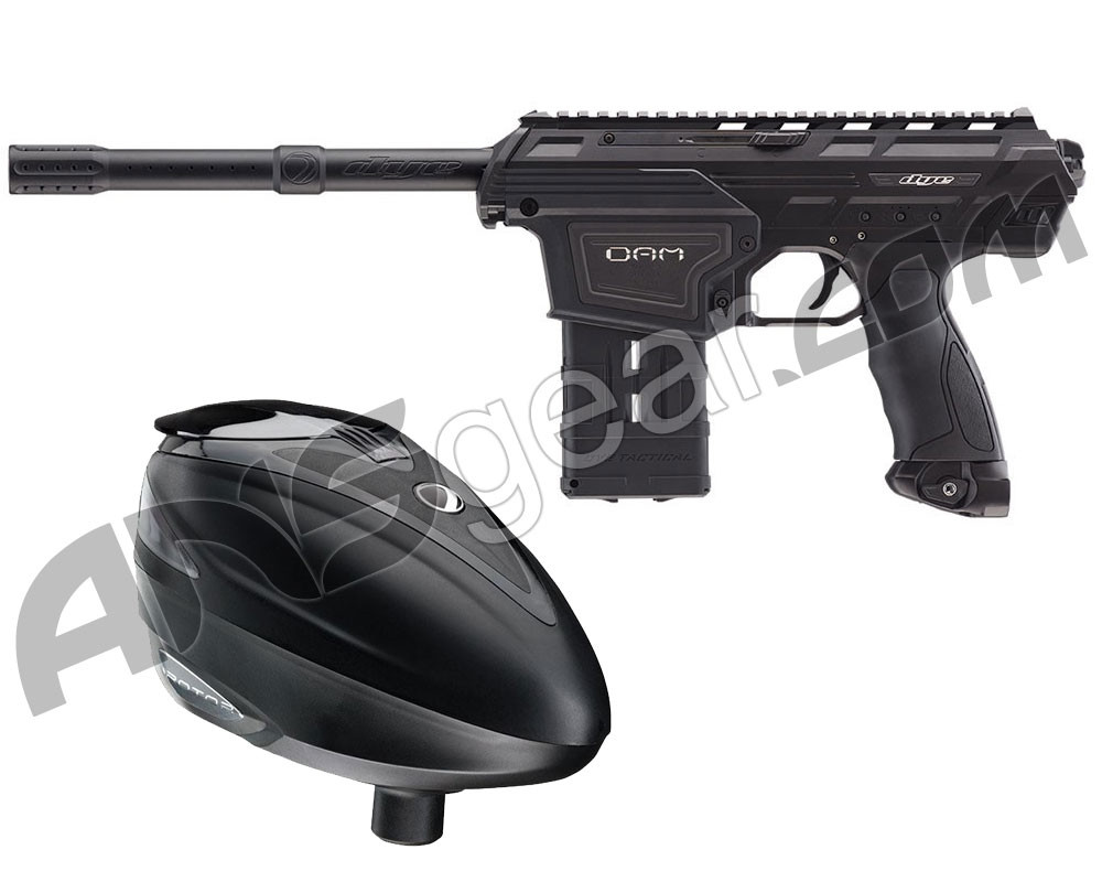 Dye Assault Matrix CQB DAM Paintball Gun w/ Free Black Rotor Loader