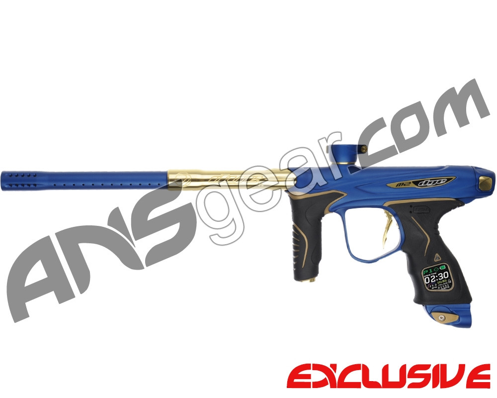 Dye M2 Paintball Gun Dust Blue/Gold