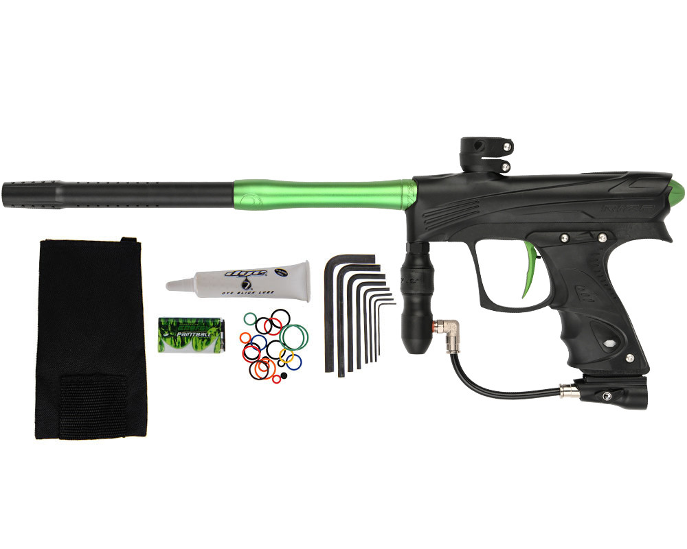 Dye Rize CZR Paintball Gun - Black/Lime