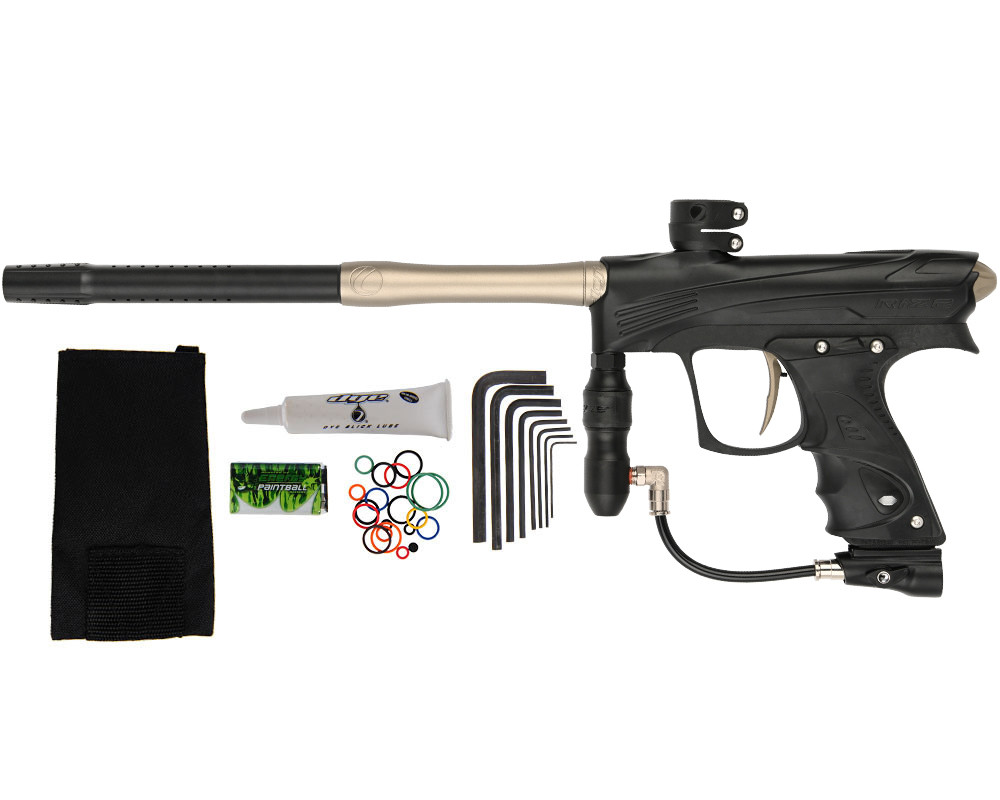 Dye Rize CZR Paintball Gun - Black/Tan