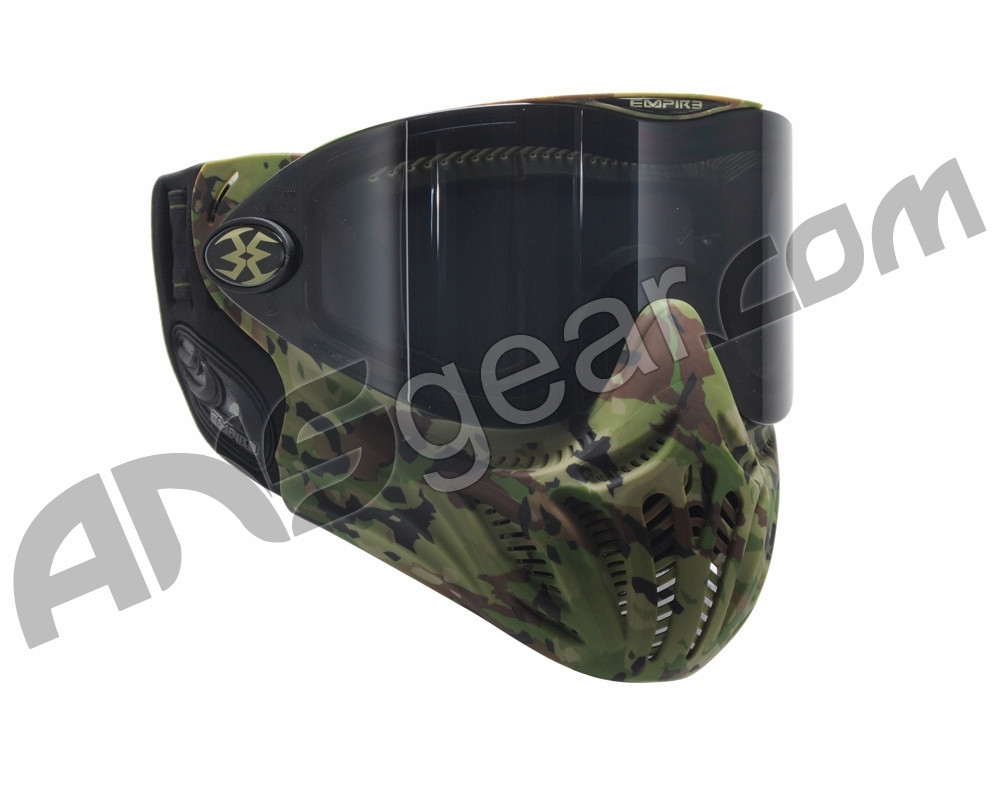 Masque De Paintball Empire E Vents – Blanc – Vintage – Occasion