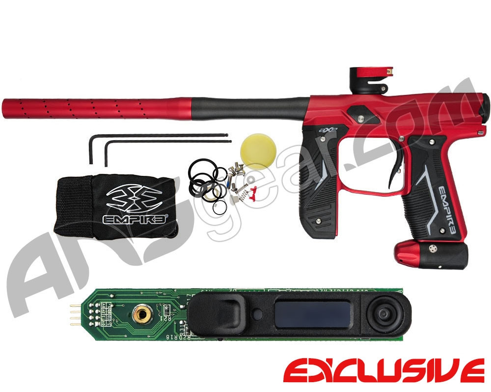 Empire Axe 2.0 Paintball Gun w/ FREE Redline OLED Upgrade Board