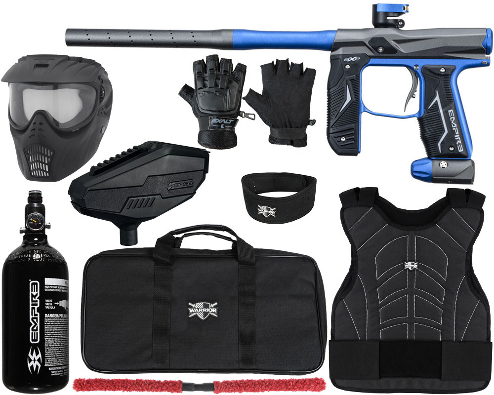 ペイントボール用プロテクター 迷彩 マスク付 セット Empire製 Empire Axe 2.0 Level 1 Protector Paintball Gun Package Kit