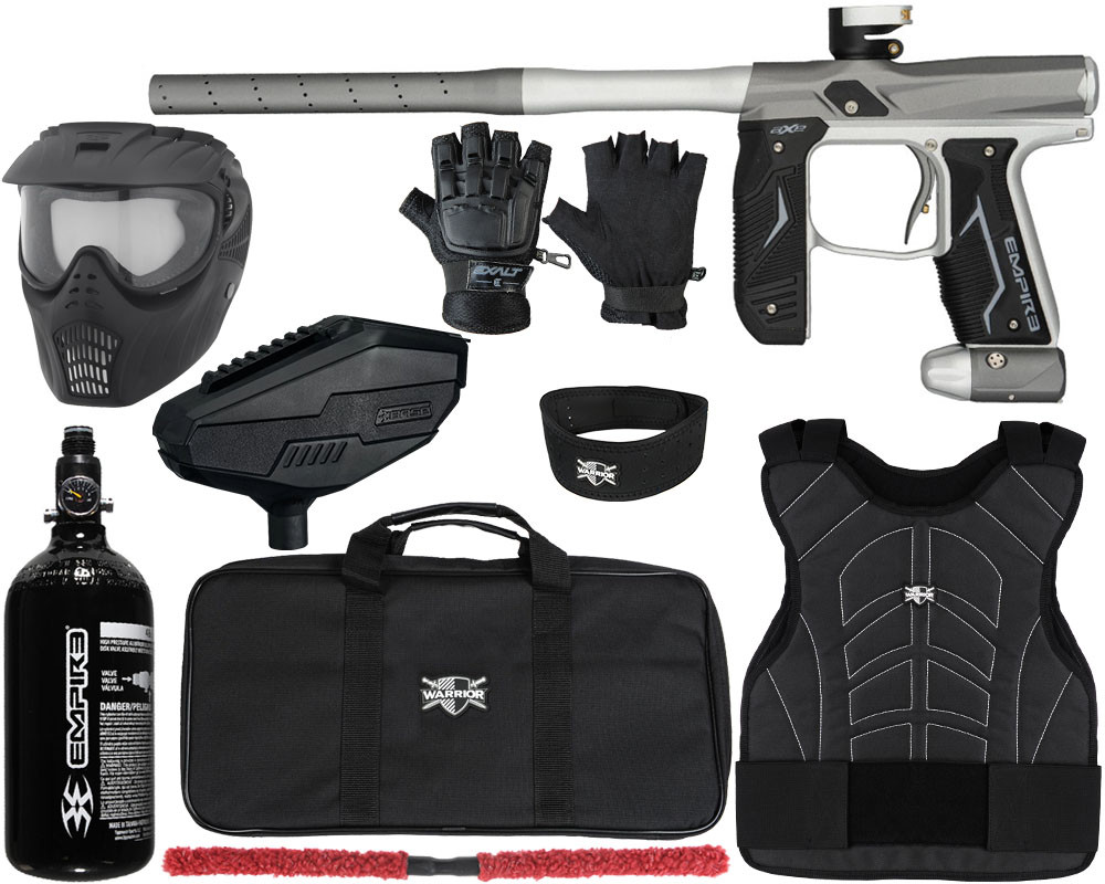ペイントボール用プロテクター 迷彩 マスク付 セット Empire製 Empire Axe 2.0 Level 1 Protector Paintball Gun Package Kit