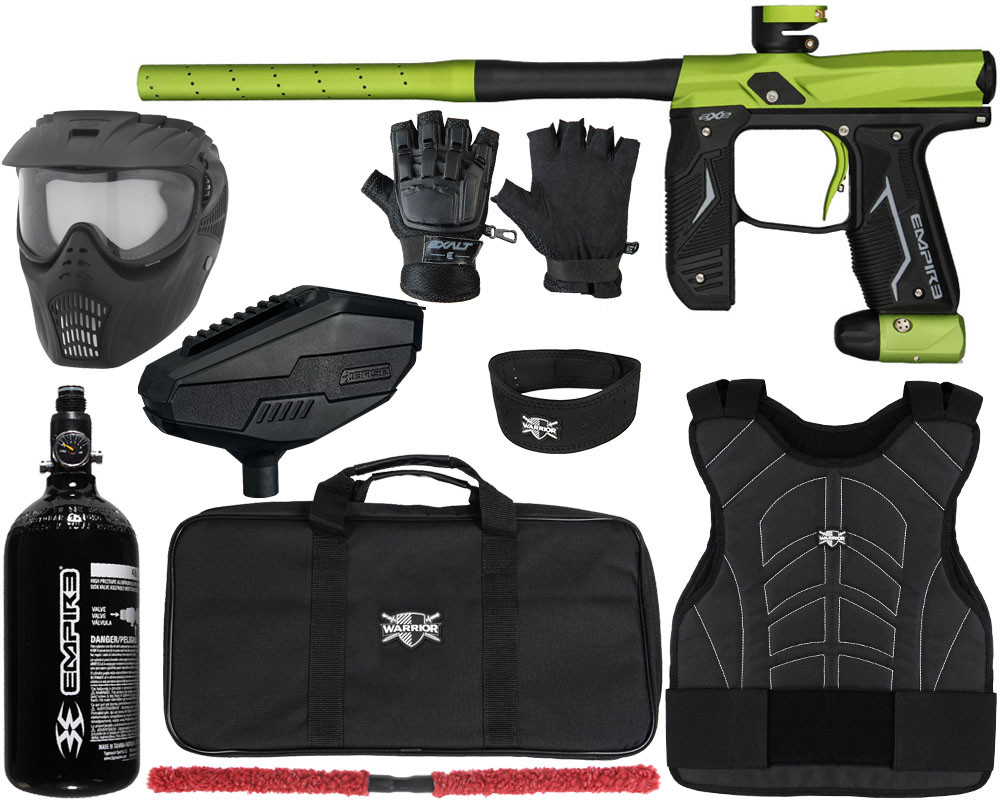 ペイントボール用プロテクター 迷彩 マスク付 セット Empire製 Empire Axe 2.0 Level 1 Protector Paintball Gun Package Kit