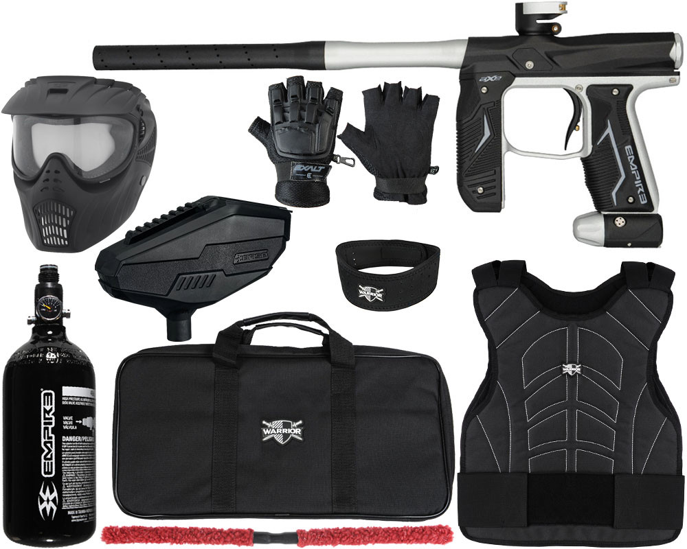 ペイントボール用プロテクター 迷彩 マスク付 セット Empire製 Empire Axe 2.0 Level 1 Protector Paintball Gun Package Kit