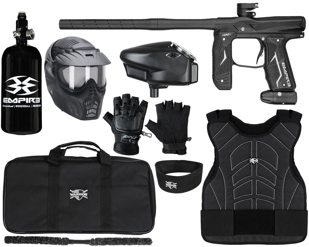 ペイントボール用プロテクター 迷彩 マスク付 セット Empire製 Empire Axe 2.0 Level 3 Protector Paintball Gun Package Kit