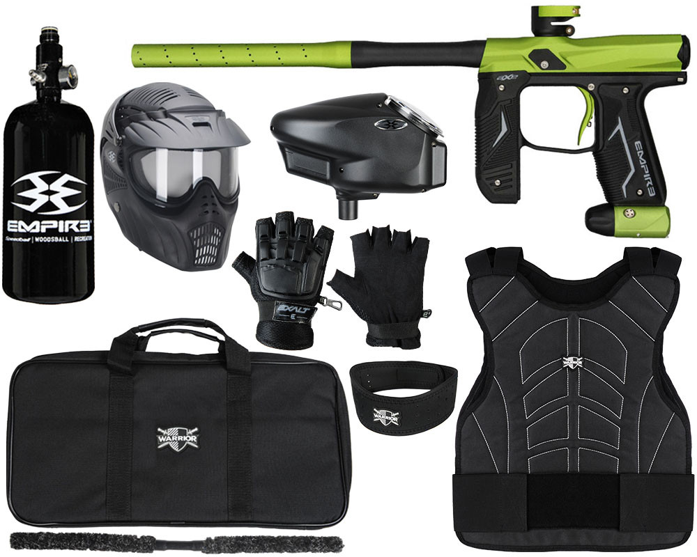 ペイントボール用プロテクター 迷彩 マスク付 セット Empire製 Empire Axe 2.0 Level 3 Protector Paintball Gun Package Kit