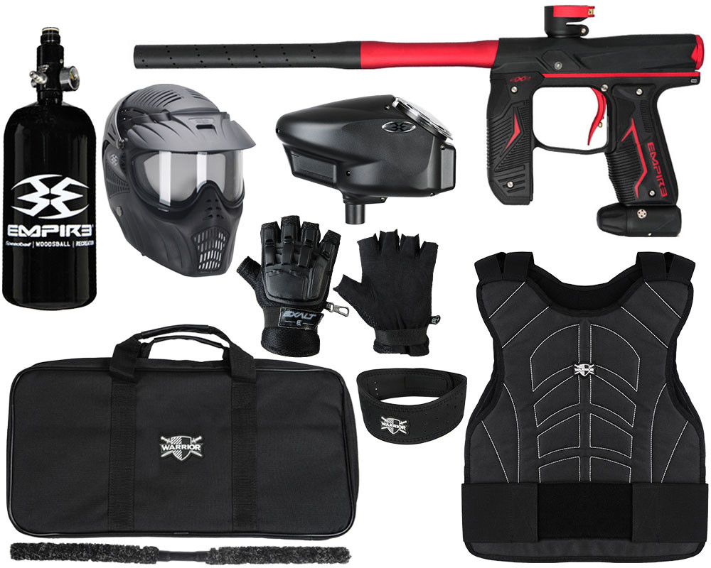 Empire Axe 2.0 Level 3 Protector Paintball Gun Package Kit