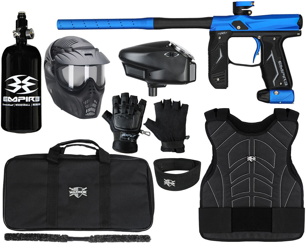 Empire Axe 2.0 Level 3 Protector Paintball Gun Package Kit