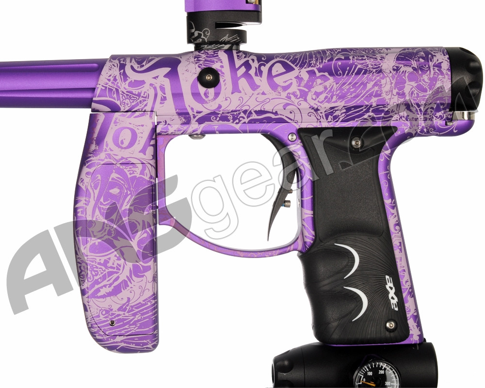 Empire Axe Paintball Gun Laser Engraved "Joker"