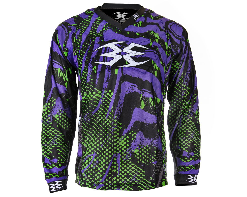 NEW LARGE Empire Contact TT Padded Paintball Jersey - Ransom Blue