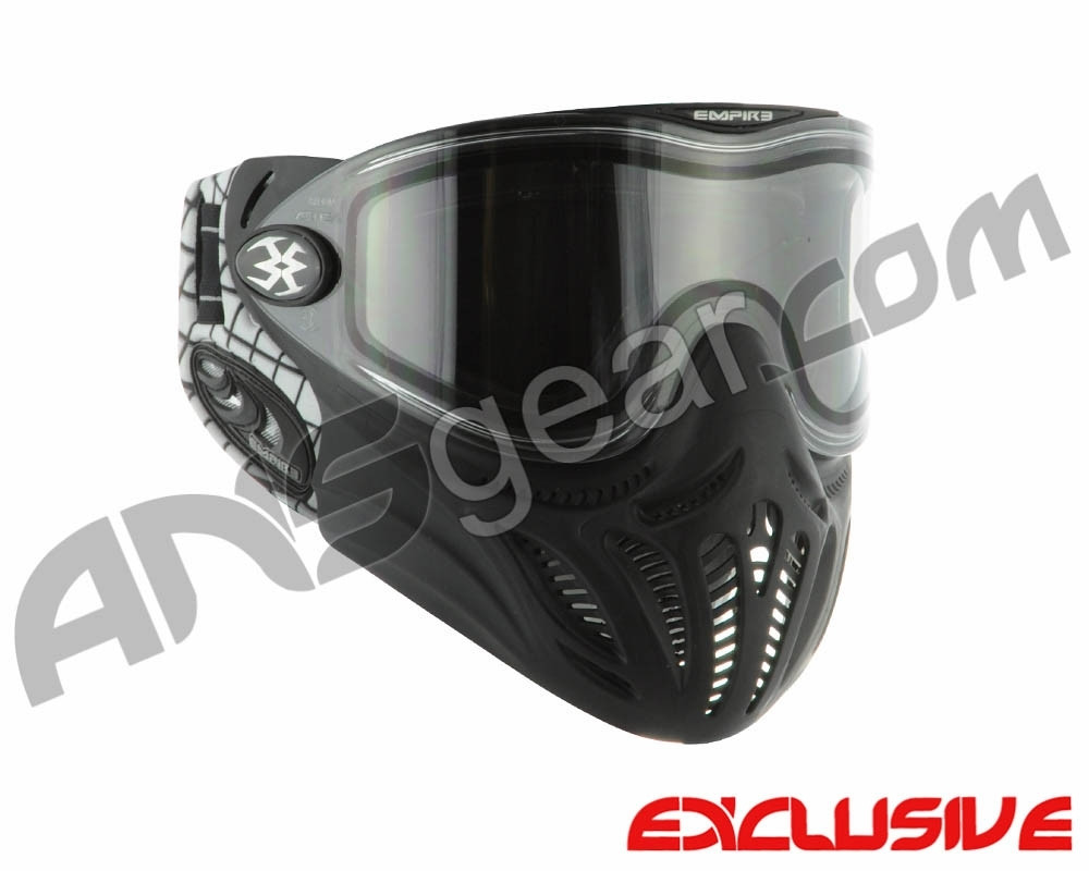 Empire EVents Paintball Mask w/ Waffle Soft Ears Black