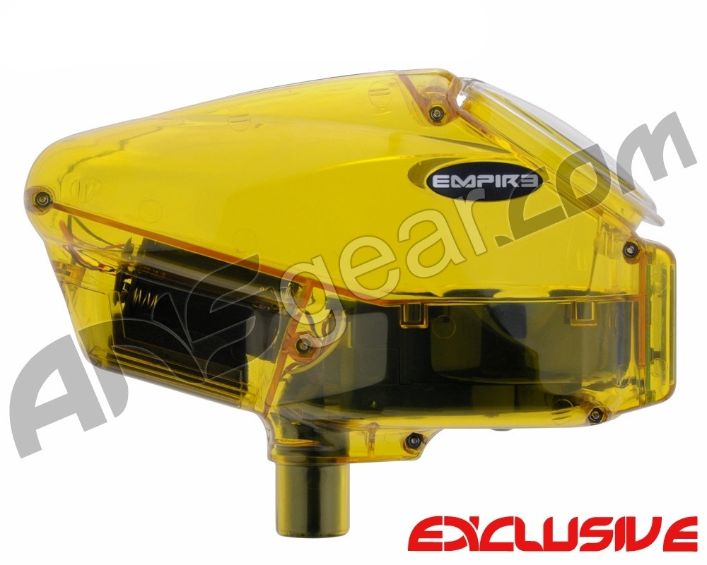 Empire Halo Too SE Paintball Hopper Yellow