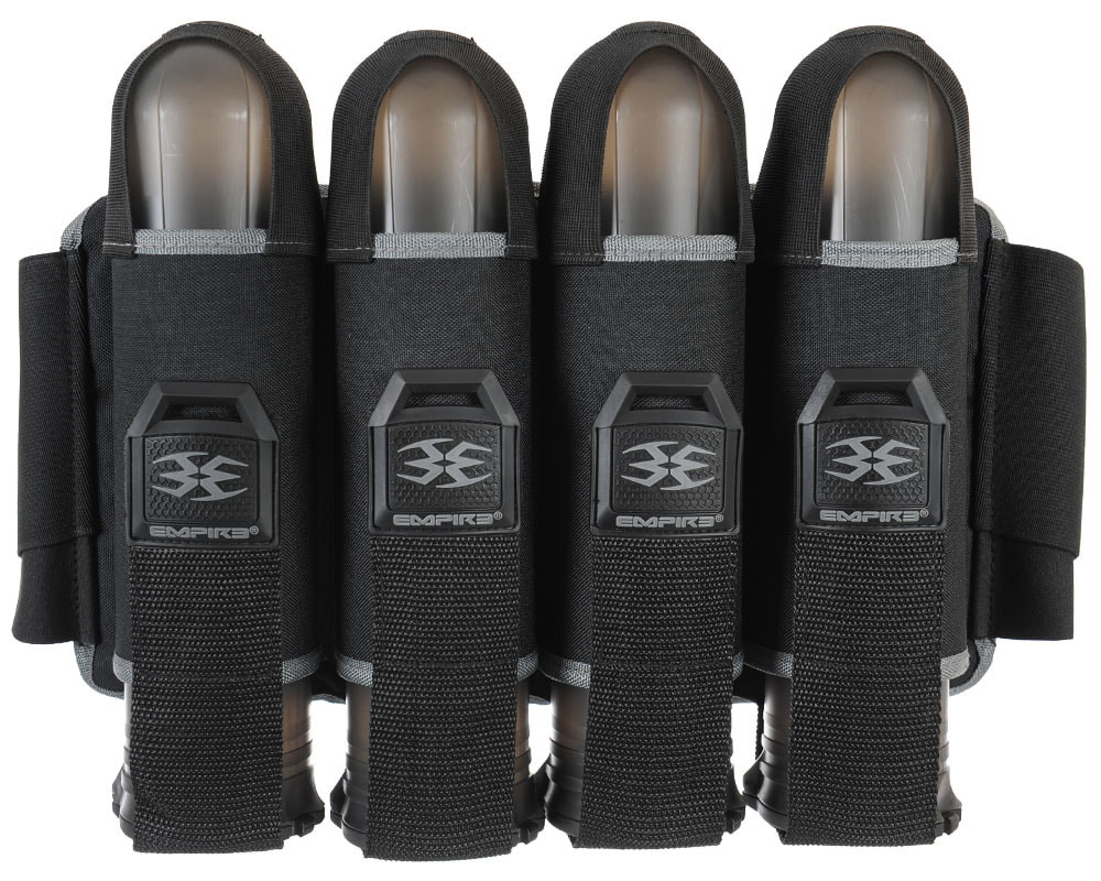 Empire Omega 4 Pod Paintball Harness - Black/Grey