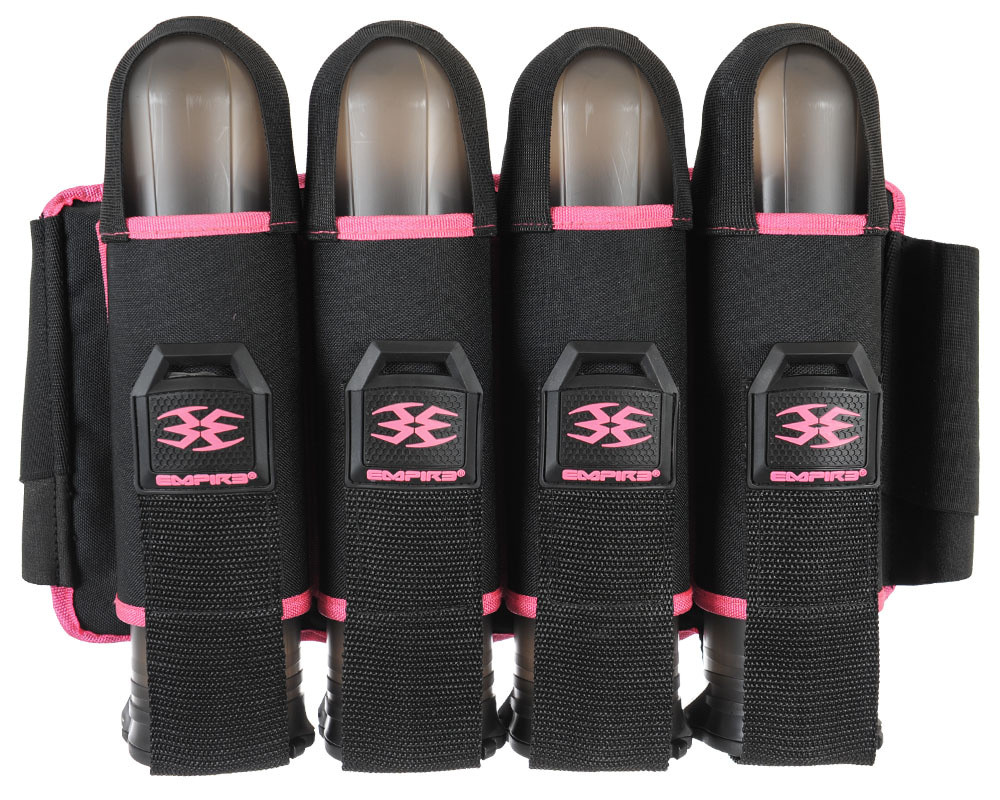 Empire Omega 4 Pod Paintball Harness - Black/Pink