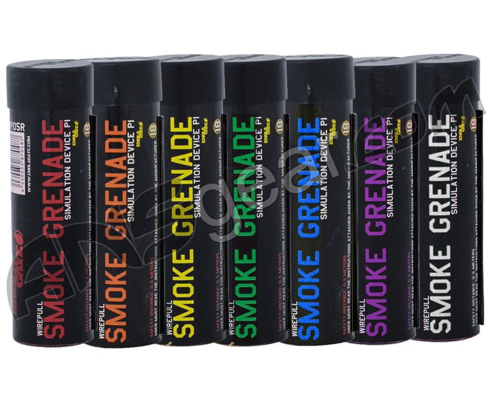 7-Pack) Enola Gaye Wire Pull Smoke Grenade