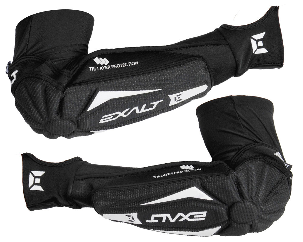 Exalt T3 Elbow Pads Black/White
