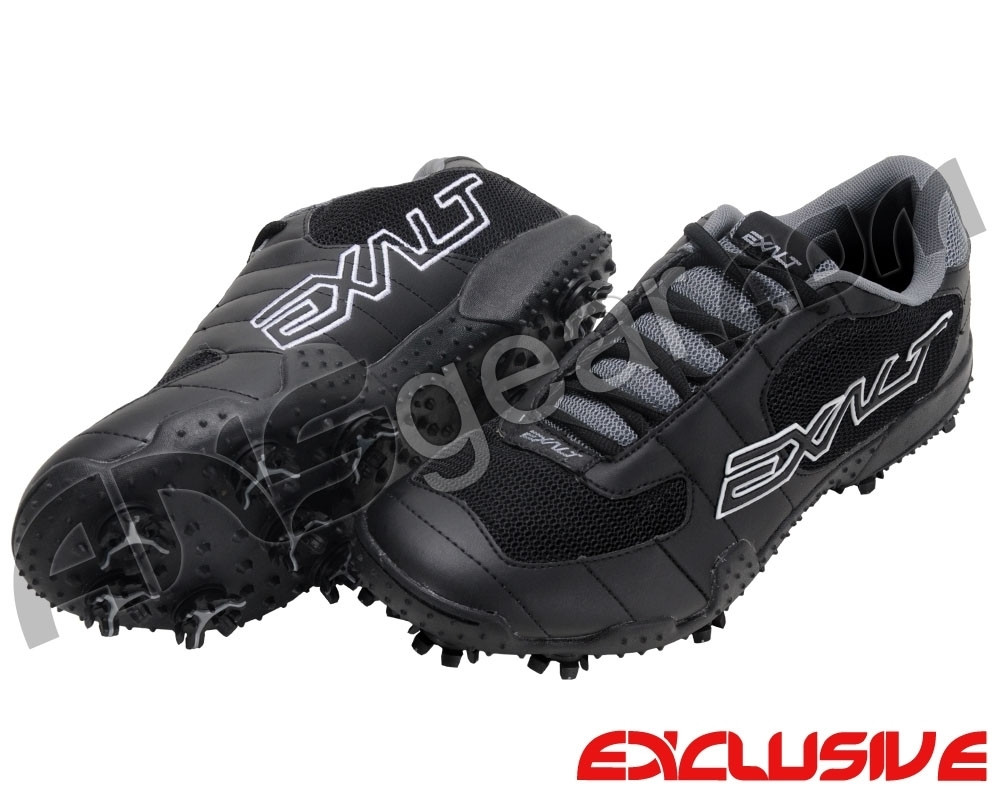 Exalt TRX Paintball Cleats - Black/Grey - ANSgear.com