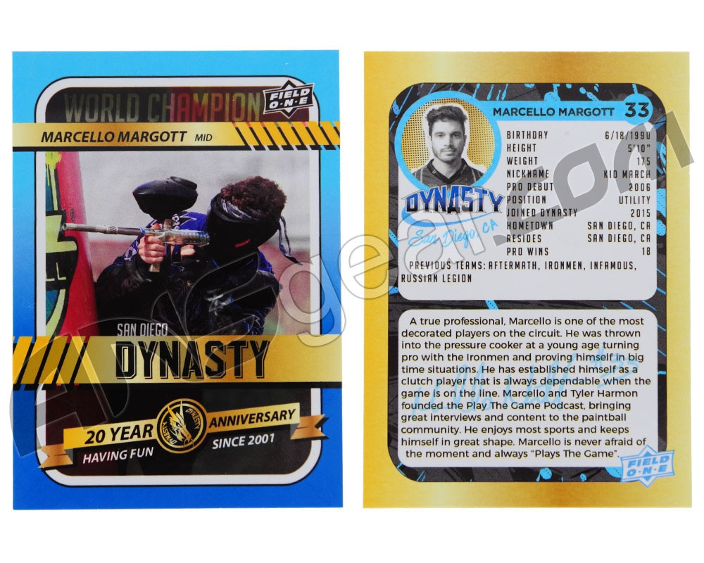 Field One Trading Card Set (2021) - Dynasty