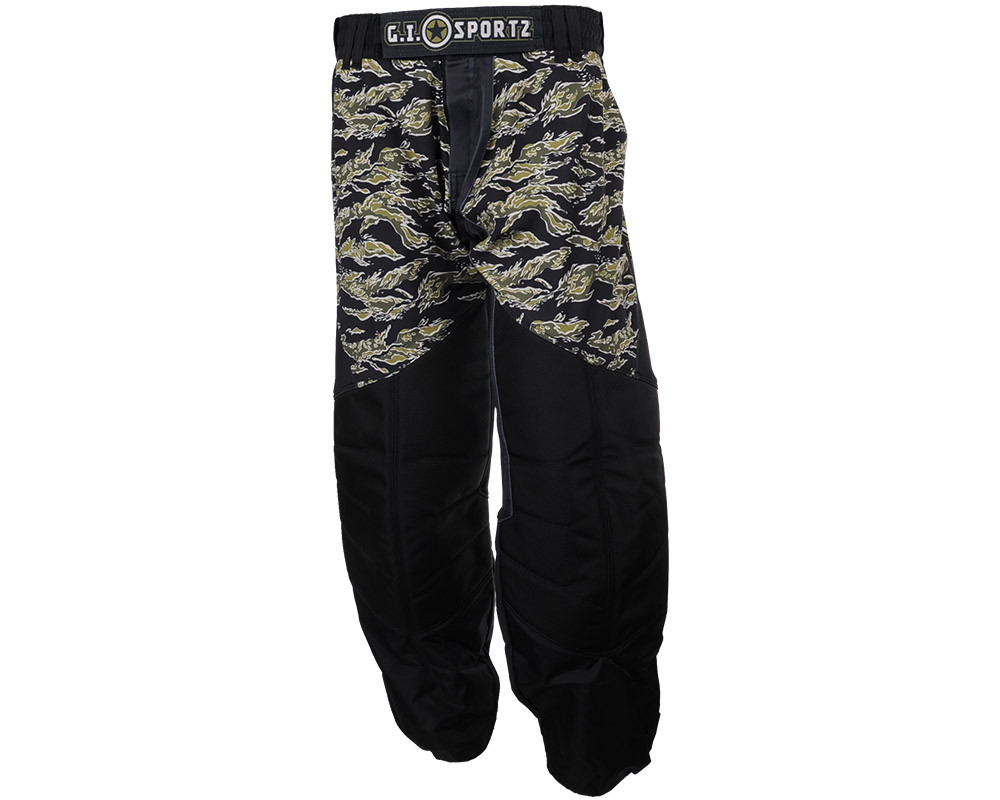 Pantalon De Paintball GI Sportz Glide - Taille L (34-36) - Camouflage Jungle Rayures Tigre - Occasion