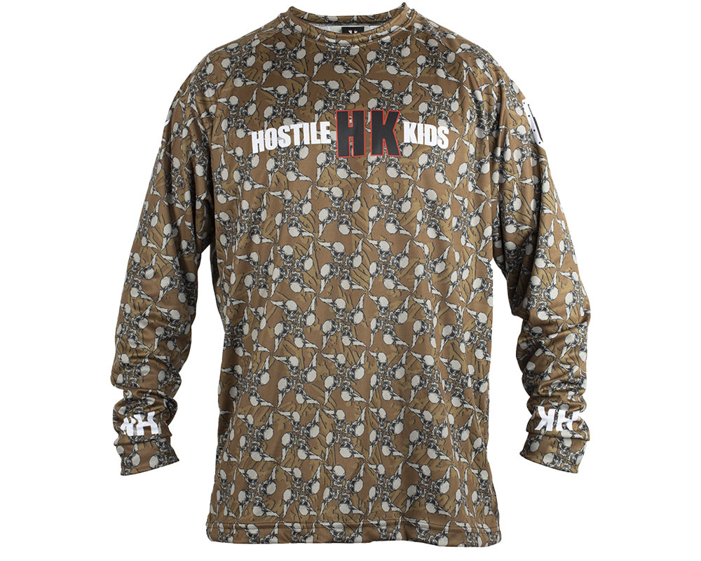 T-shirt Manches Longues HK Army Hostile DryFit - Noir - Taille XXL - Neuf Avec Emballage