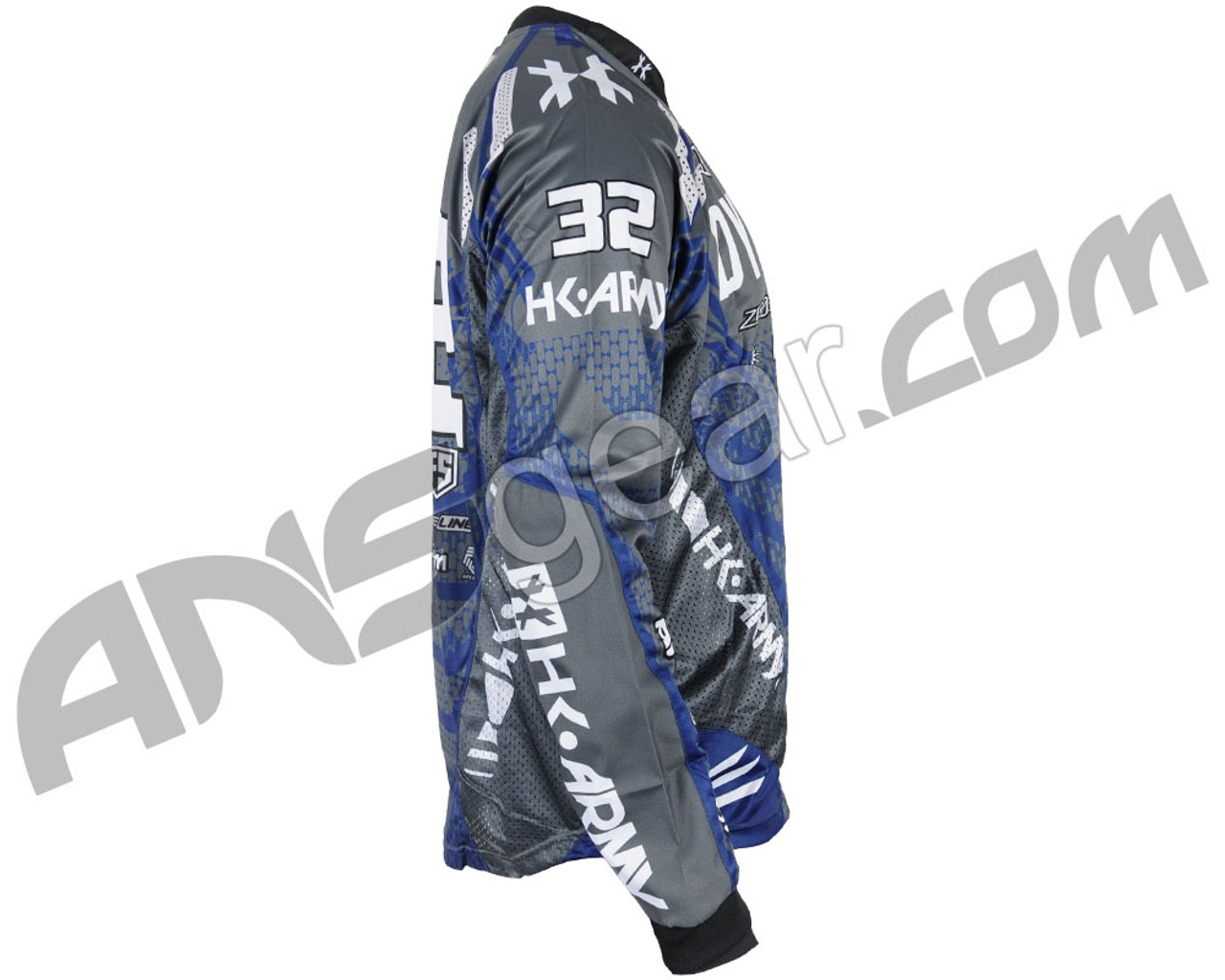 New HK Army Freeline Paintball Jersey - 2019 Dynasty World Cup - Blue -  Large 