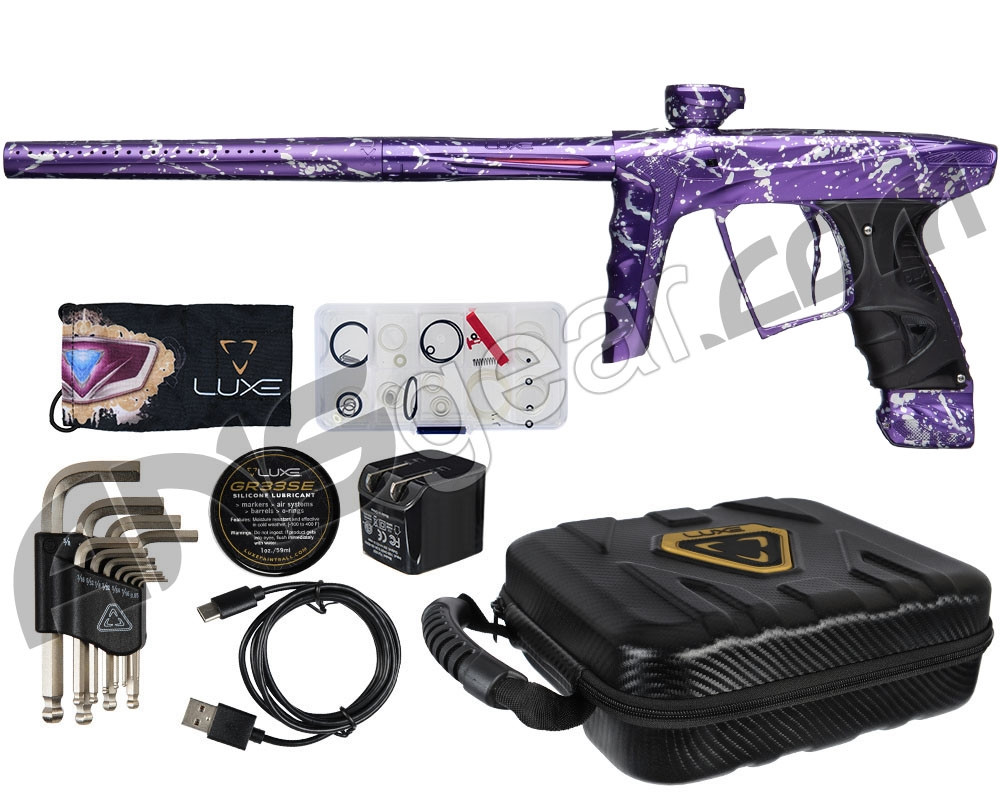 HK Army A51 Luxe X Paintball Gun - Poison - Purple/ Silver Splash