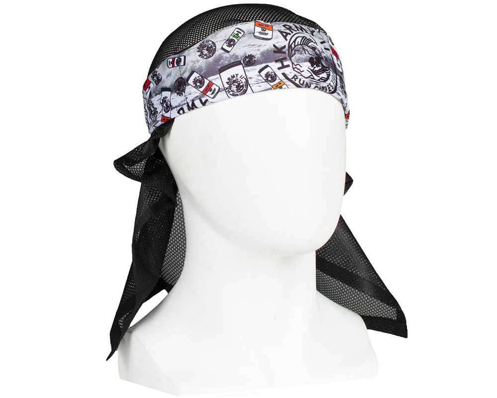 Bandana HK Army - Headwrap Motif Crypto, Neuf