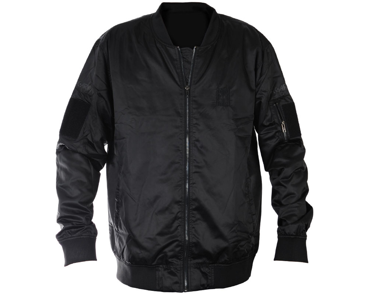 ASKYY /2WIN ZIP Bomber JACKET/ブラック JEShifangjiusu Men'S Slim Fit Lightweight Jacket Softshell