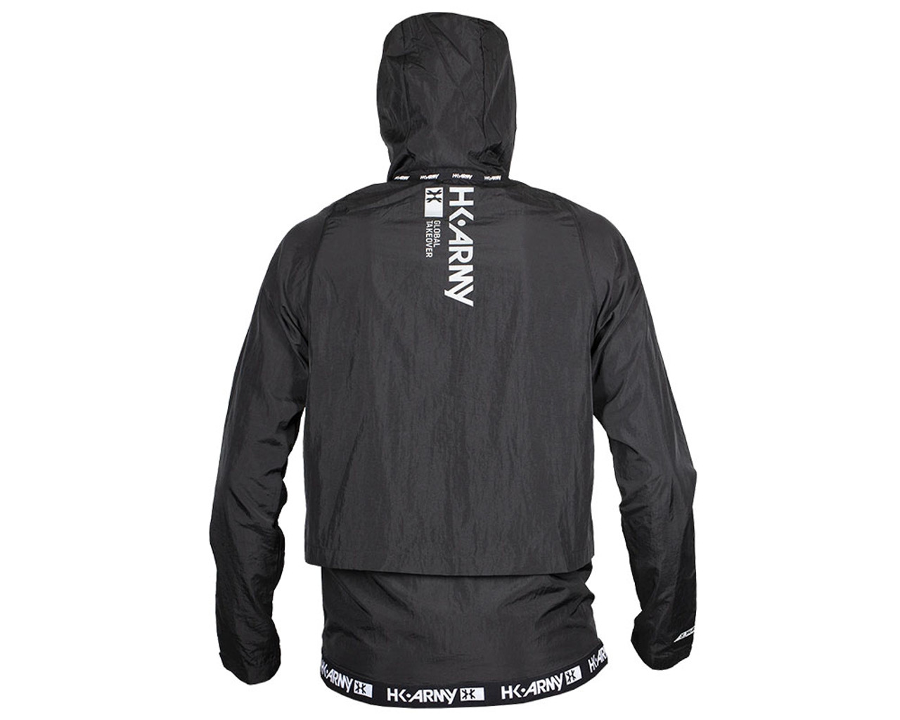 即完売 HIIT PULL-OVER TECH JACKET / BLACK