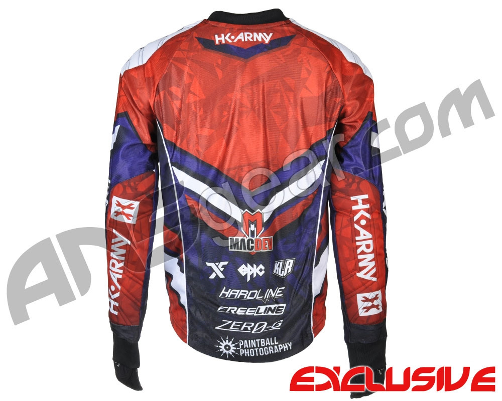 Maillot Paintball HK Army HSTL – Bleu – Taille Large – Neuf En Emballage
