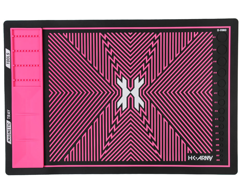 HK Army MagMat - Magnetic Tech Mat - Black/Neon Pink