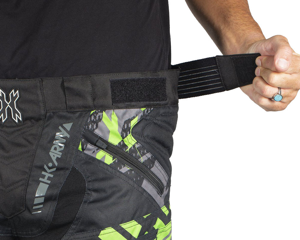 HK Army Hardline Pro Paintball Pants - Graphite | With Removable Padding, Ventilation, Adjustable Waist & Ankle, 6 Pockets