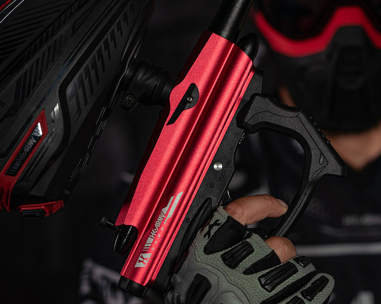 HK Army SABR Paintball Gun Dust Red/Black