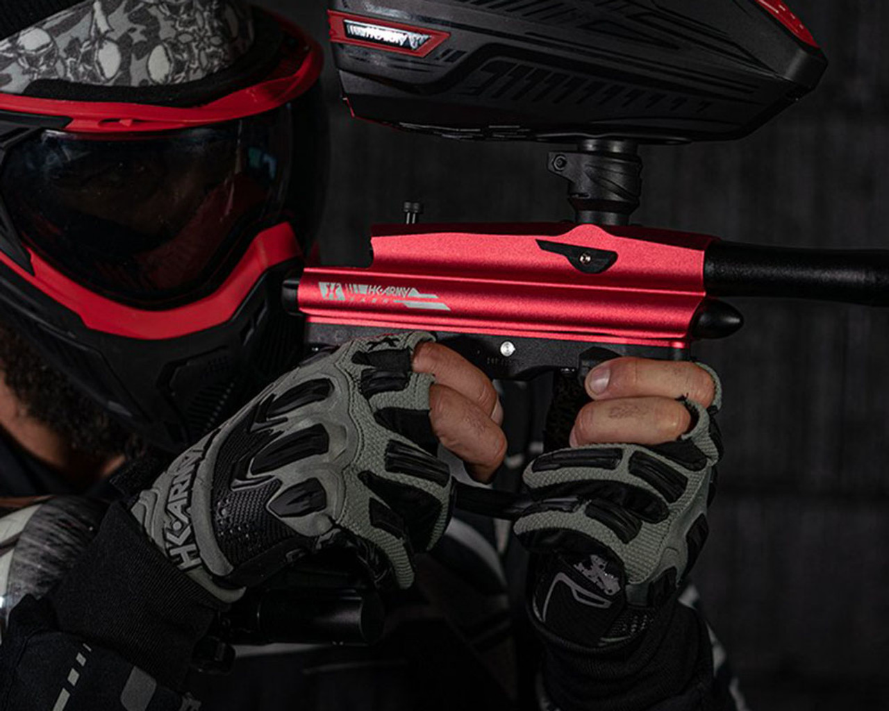 HK Army SABR Paintball Gun Dust Red/Black