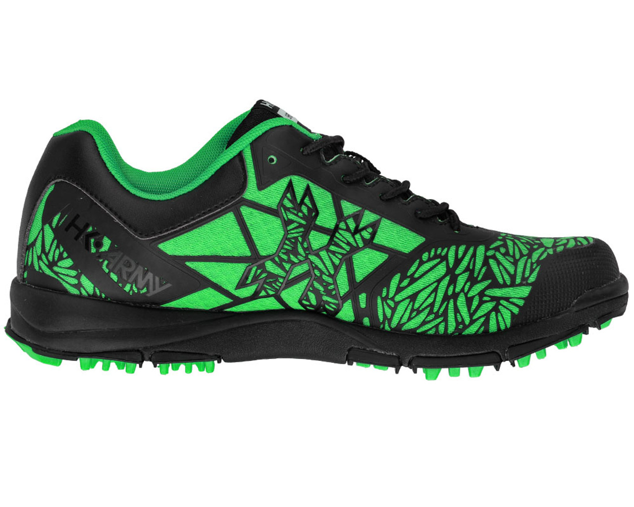 HK Army Shredder 2 Paintball Cleats Black/Green