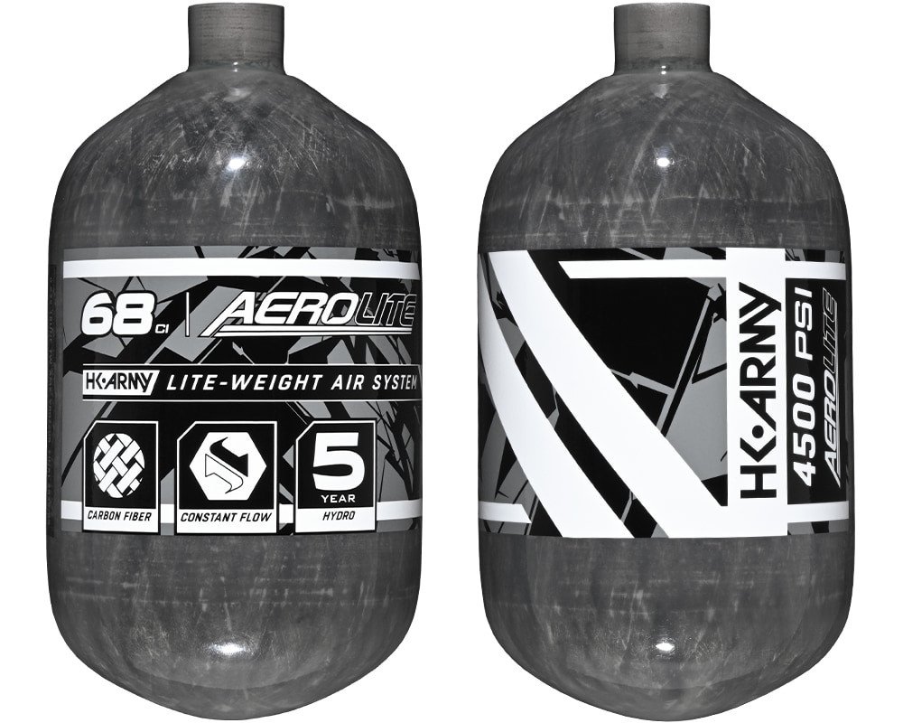 Système Air HK Army Aerolite HSTL Tri-Label 68/4500 - Bouteille HPA Neuve