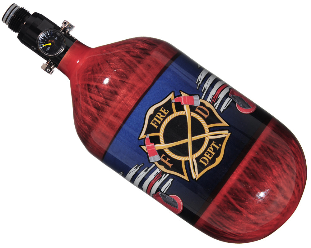 HK Army Aerolite Bottle - 68/4500 (Bottle Only) - Red