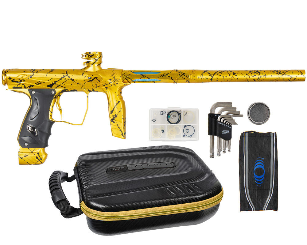 HK Army Shocker AMP Electronic Paintball Gun - Splash Midas (Gold