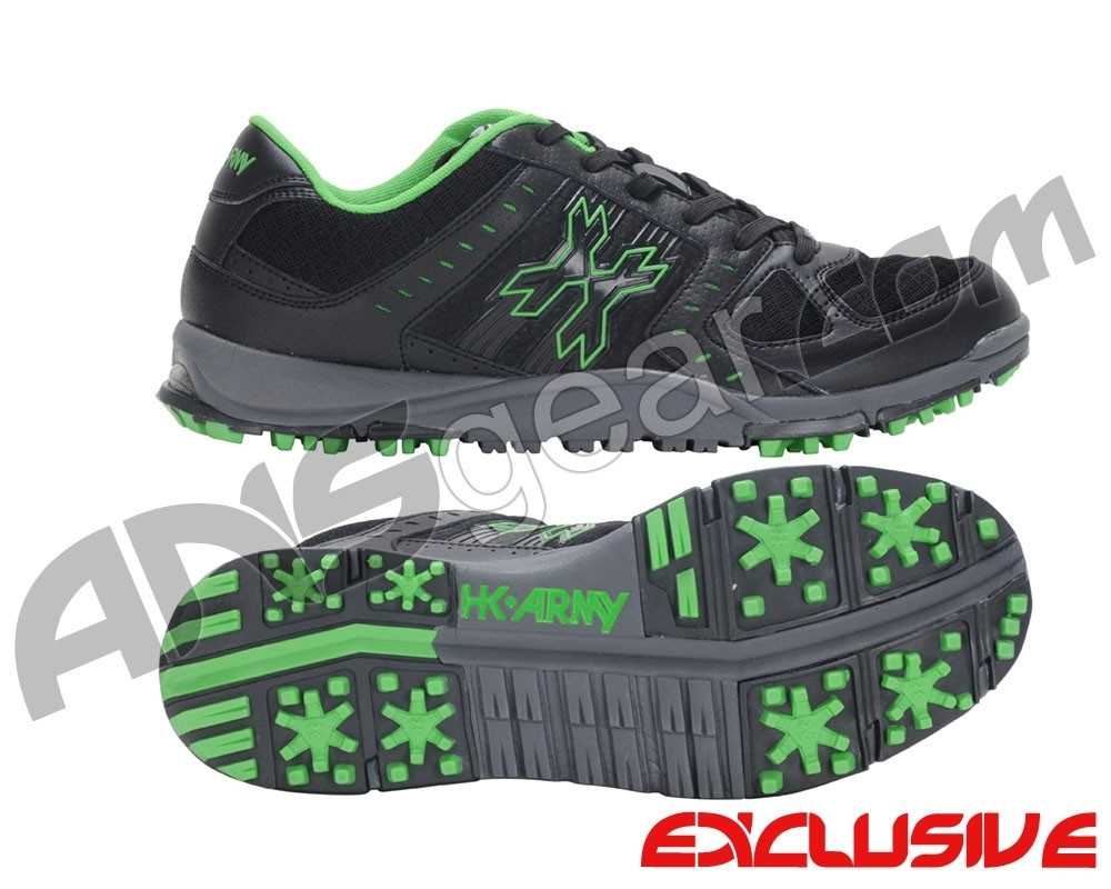 HK Army Shredder Cleats Black Lime