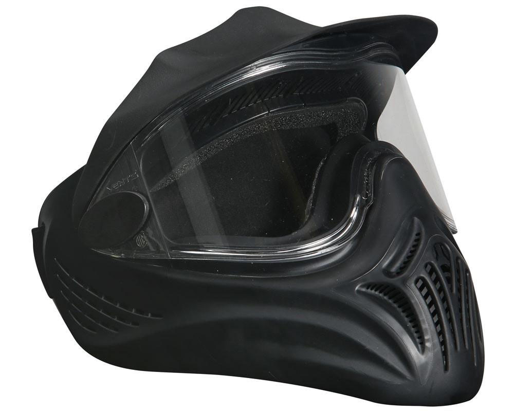 Invert Helix Paintball Mask Single Lens - Black - ANSgear.com