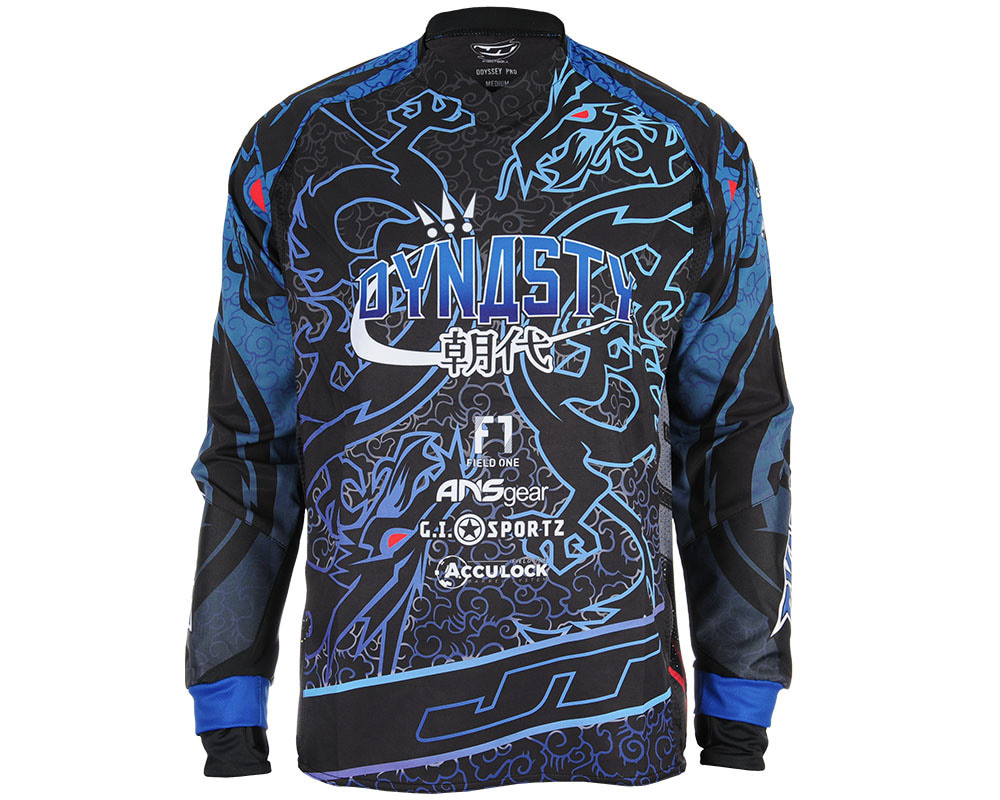 JT Team Dynasty Odyssey Pro Dragon Paintball Jersey - Black