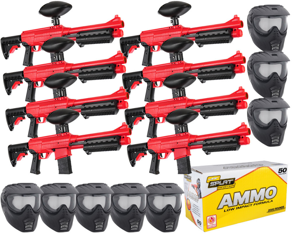 JT Splatmaster .50 Cal Z18 Shotgun Neighborhood Kit - Red