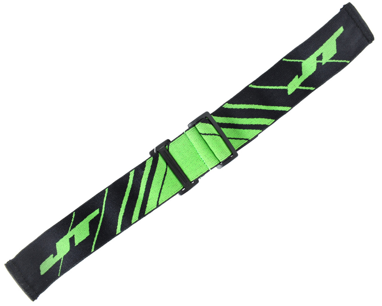 JT ProFlex X/ProFlex Authentic Woven Goggle Strap - Lines Black/Green