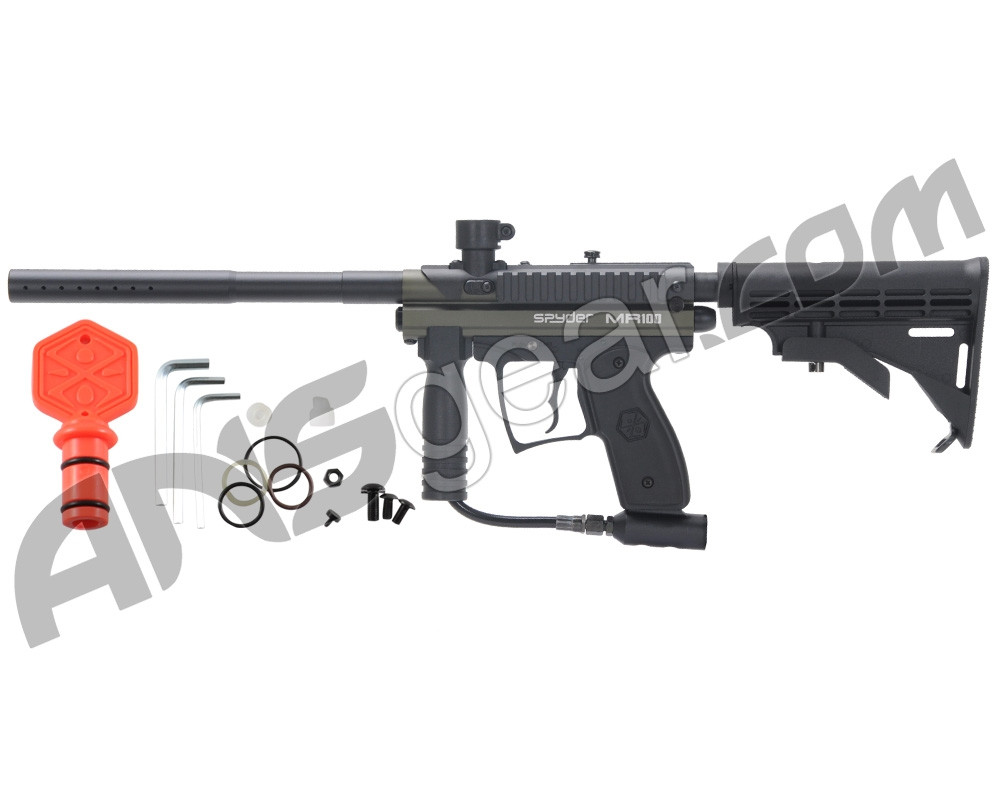 2012 Spyder MR100 Paintball Gun Green