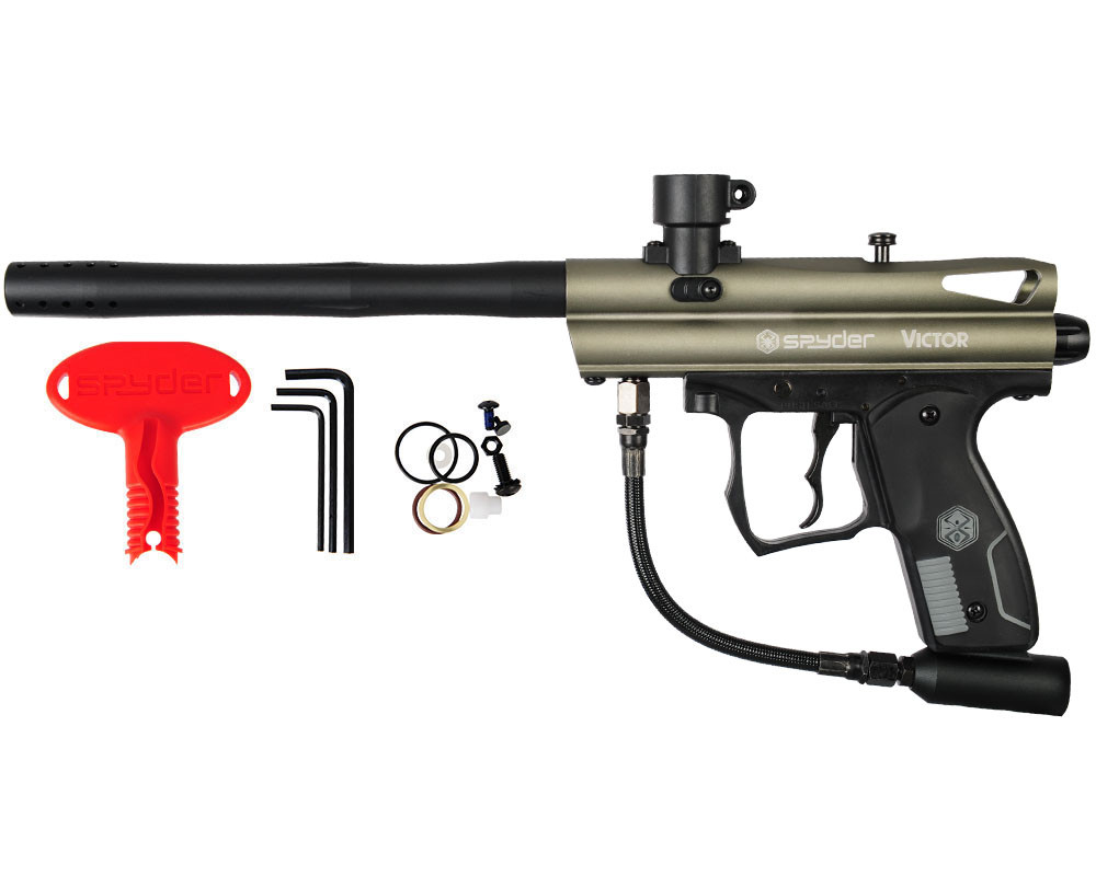 2012 Spyder Victor Paintball Gun - Olive