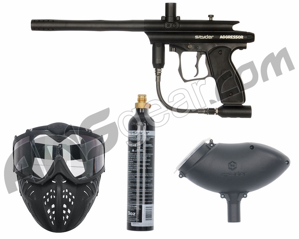 Kingman Spyder Aggressor Value Pack - Black - ANSgear.com