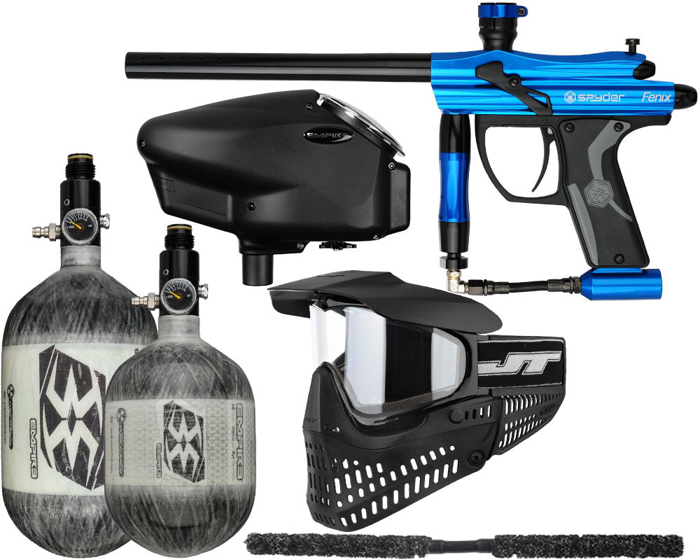 Kingman Spyder Fenix Insane Paintball Gun Package Kit