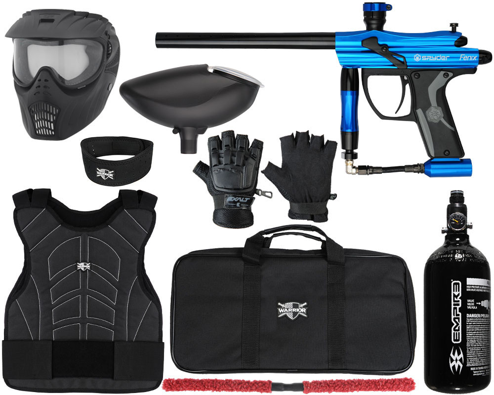 thumbnail image 2 of Kingman Spyder Fenix Electronic Paintball Gun - Gloss Lime Green - Brand New 2 of 6